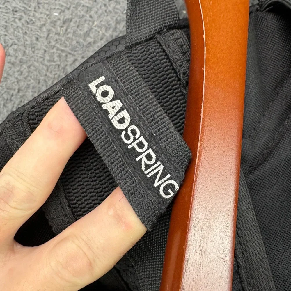 Adidas LoadSpring Black Backpack‎ 979121-A Multi-Pocket School Travel Bag 03/21